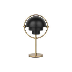 Multi-Lite Portable Lamp, black semi matt/brass Multi-Lite Portable Lamp, black semi matt/brass, GUBI