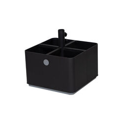 Grow parasollfot, lava grey/light grey, Cane-line