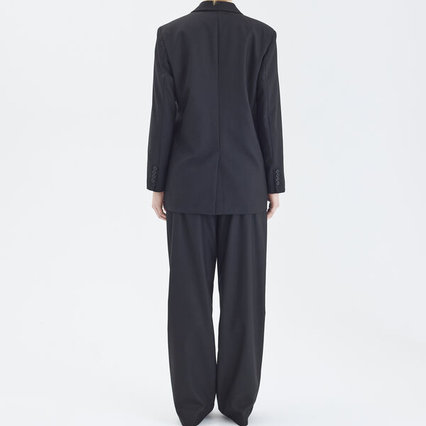 2ND Carter - Tailoring bukser, svart, 2NDDAY