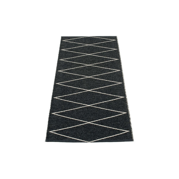 Max gulvl&oslash;per, black/vanilla, Pappelina