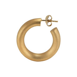 Chunky Hoops ørering, gull, Jane Kønig