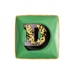 Versace Alphabet tallerken D, Rosenthal x Versace