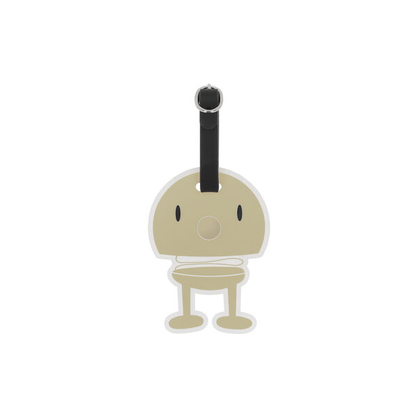 Hoptimist Bag tag, latte, Hoptimist