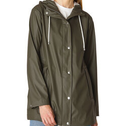 RAIN228FR Rain Jacket, army, Ilse Jacobsen Hornbæk