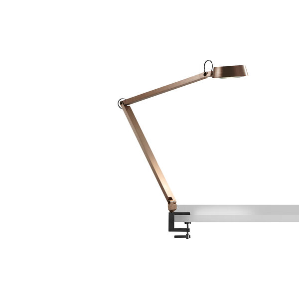 DARK T2 bordlampe, rose gold, LIGHT-POINT