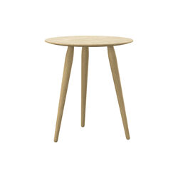 PLAYround Ø45 Coffee Table, white oiled oak, Bruunmunch Furniture