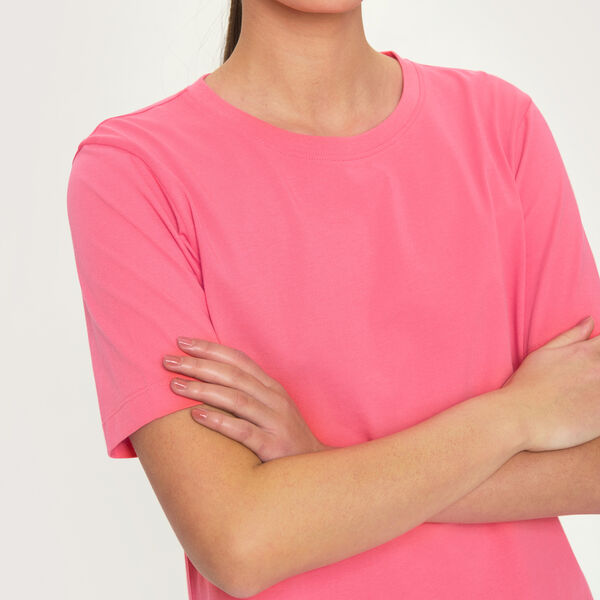 Osaka organic cotton t-shirt, cool coral, BITTE KAI RAND