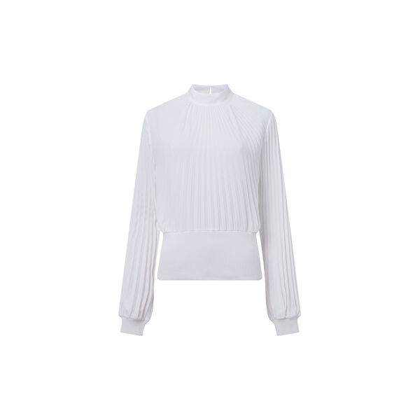 LEVY BALLOON SLEEVE TOP, winter white, French Connection