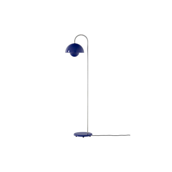 Flowerpot VP12 Floor Lamp, cobalt blue Flowerpot VP12 Floor Lamp, cobalt blue, &Tradition