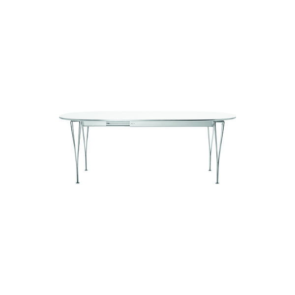 FH B619 Superellipse™ spisebord, hvit, Fritz Hansen