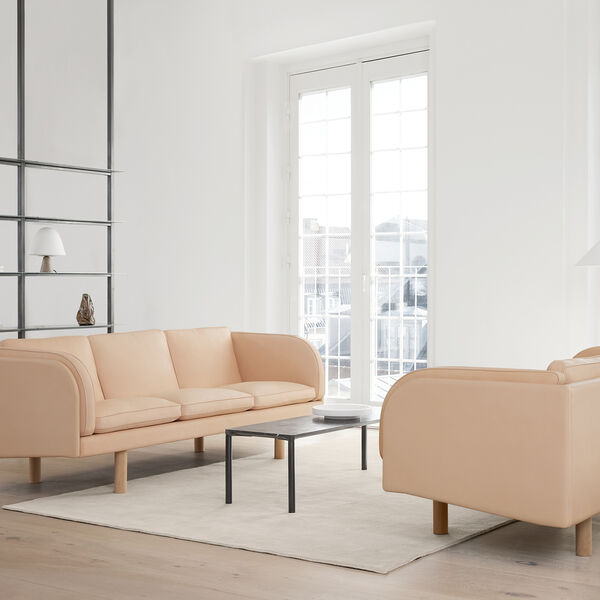 JG 3-seter sofa, Natural 90, Fredericia Furniture