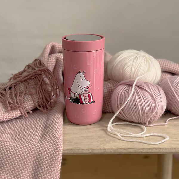 To Go Click termokopp 0,4 L, moomin knitting, Stelton