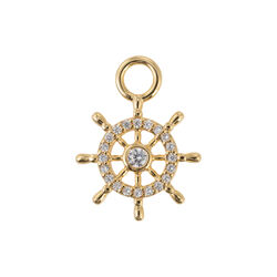 Dagny Charm, hvit, Emilia by Bon Dep