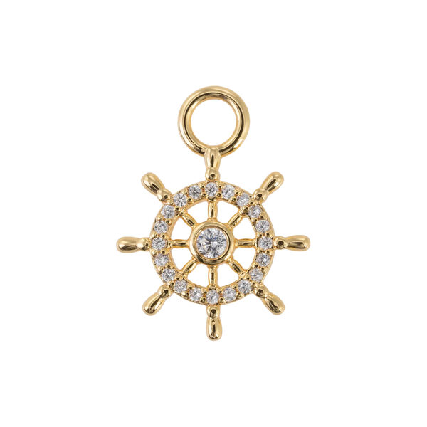 Dagny Charm, hvit, Emilia by Bon Dep