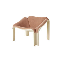 F300 Lounge Chair, pastel green/Belsuede Special 132, GUBI