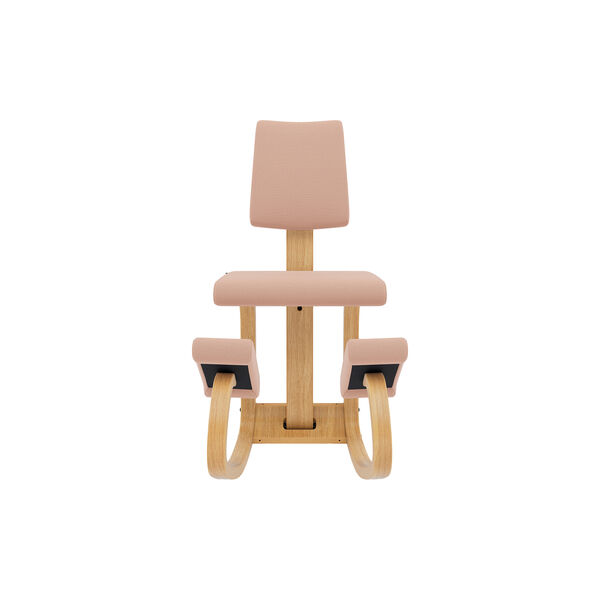 Variable&trade; Plus, pink tonal 63153/light brown wood, Varier Furniture