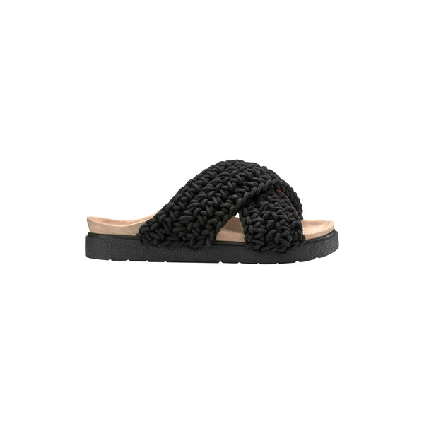 Woven sandaler, black, Inuikii