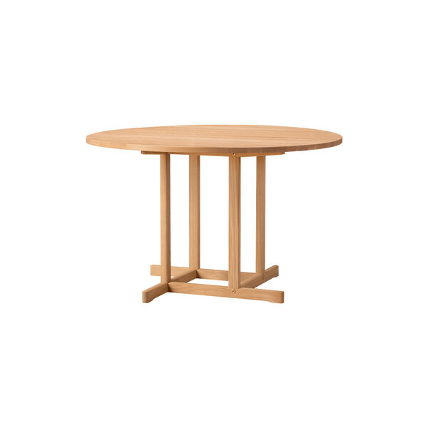 BM80 Mogensen Shaker Table &Oslash; 120 cm, oljet eik, Fredericia Furniture