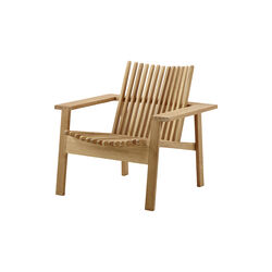 Amaze lounge hagestol, teak, Cane-line