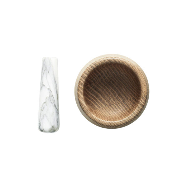 Craft Mortar & Pestle, white Craft Mortar & Pestle, white, Normann Copenhagen