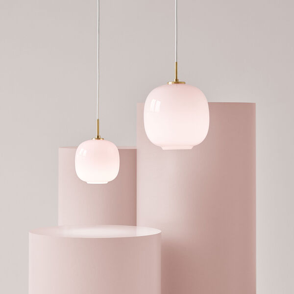 VL45 Radiohus Pale Rose Taklampe, Louis Poulsen