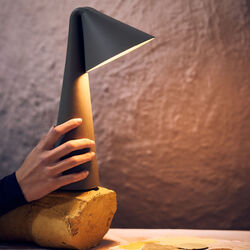 Ami Portable Lamp, olive stone, FRANDSEN