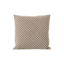 Frida daisy pute reverse 60x60, rust/ivory, Kitty Sablu