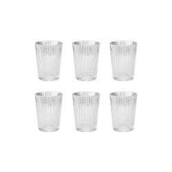 Pilastro drikkeglass 6 stk, klar, Stelton