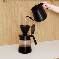 Nohr slow brew kaffetrakt, black metallic Nohr slow brew kaffetrakt, black metallic, Stelton