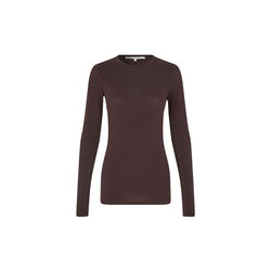 Matima O-Neck Tee, chocolate plum Matima O-Neck Tee, chocolate plum, Second Female