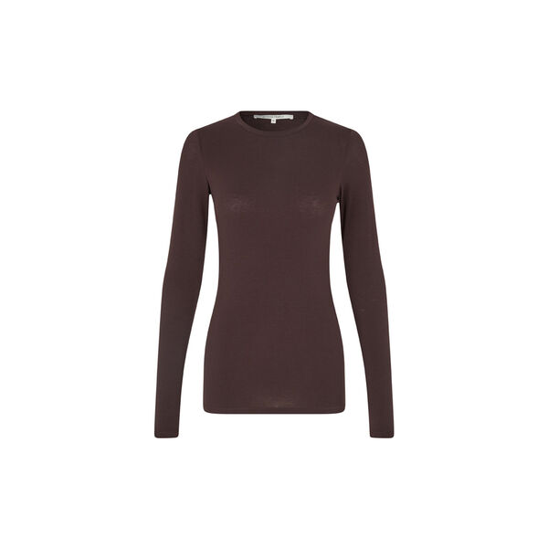 Matima O-Neck Tee, chocolate plum Matima O-Neck Tee, chocolate plum, Second Female