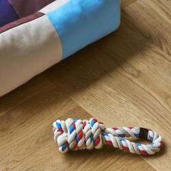 HAY Dogs Strikkleketøy, red/turquoise/off-white, HAY