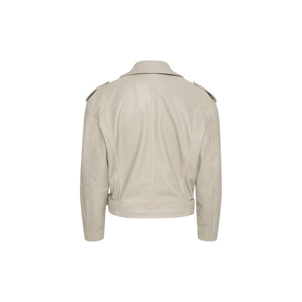 MWGilo Leather Jacket, white retro wash, My Essential Wardrobe