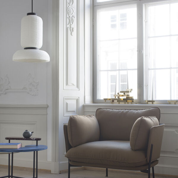 Formakami JH3 pendel, ivory white Formakami JH3 pendel, ivory white, &Tradition