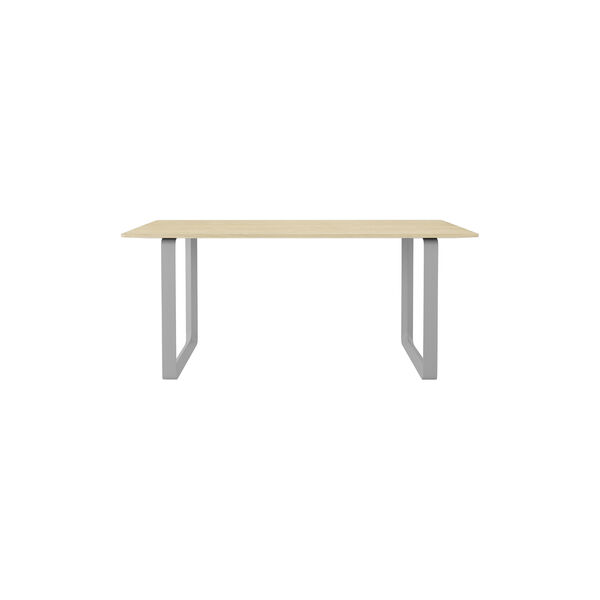 70/70 Table, solid oak/grey, Muuto