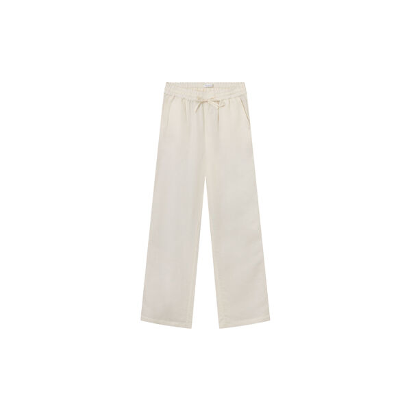 Linen Mix Elastic Waist Pants Linen Mix Elastic Waist Pants, KnowledgeCotton Apparel