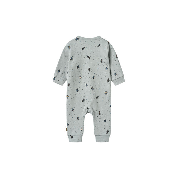 Jumpsuit Bendji, 9569 soft rain penguins, Wheat
