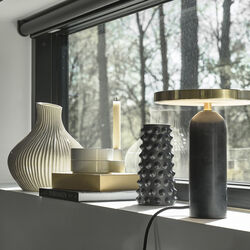 Eik vase L, creme, Villa Collection