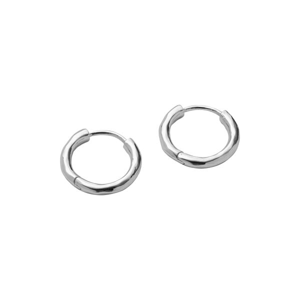 Spirit Huggies Medium, s&oslash;lvbelagt, Pernille Corydon Jewellery