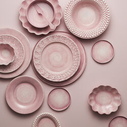 Oyster tallerken 20 cm, light pink, Mateus