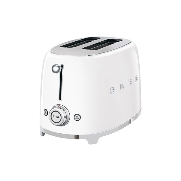 Brødrister, skinnende hvit, Smeg