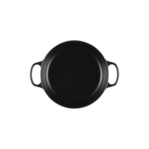 Signature st&oslash;pejern buffetgryte 30 cm, matte black, Le Creuset