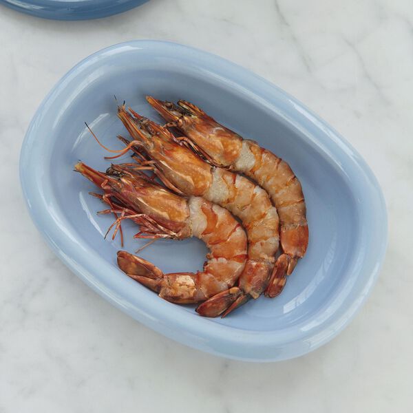 Barro Oval fat S, light blue Barro Oval fat S, light blue, HAY