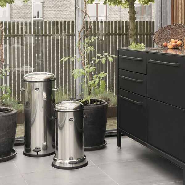 VIPP15 pedalb&oslash;tte, rustfritt st&aring;l, Vipp