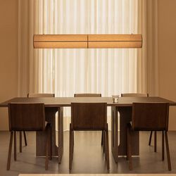 Hashira Linear Pendant, beige, Audo Copenhagen