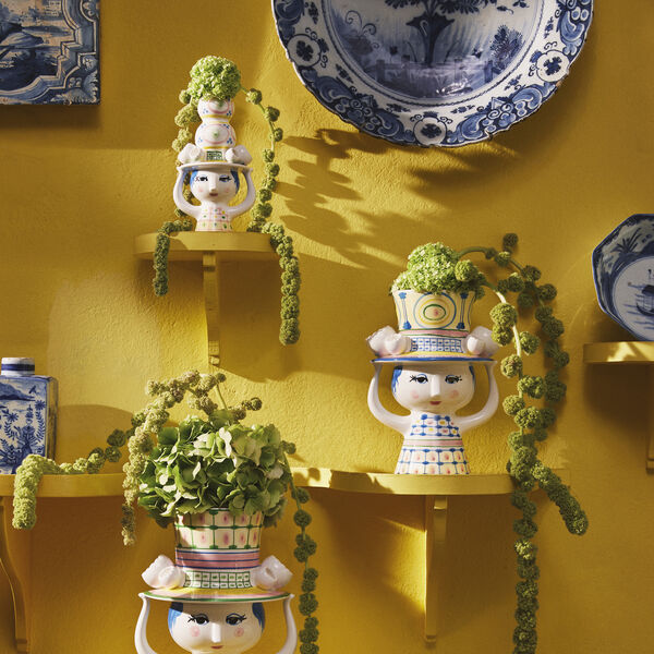 Lady with Hat lysestake, pink, Bj&oslash;rn Wiinblad