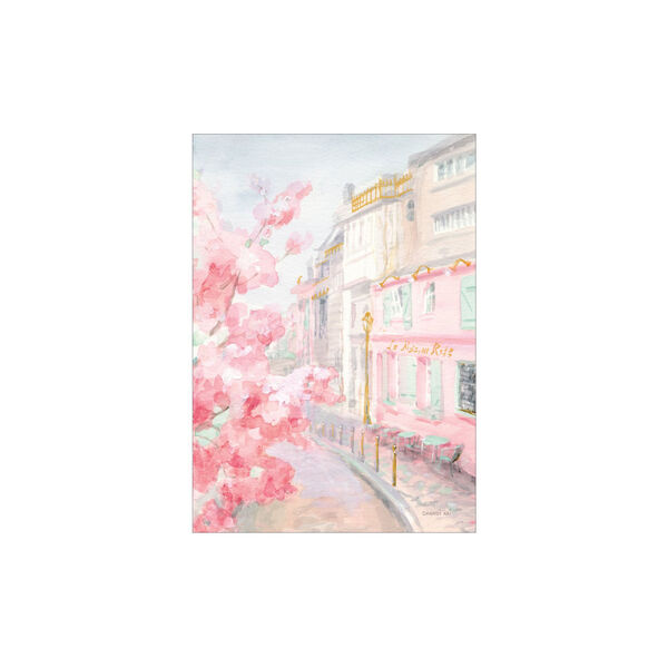 Pastell Paris II, Poster & Frame