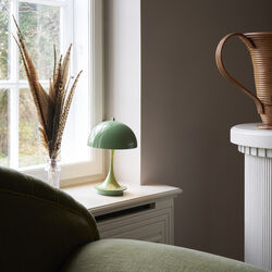 Panthella 160 Portable Table Lamp, green, Louis Poulsen