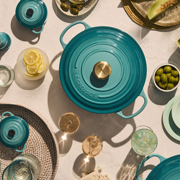 Minigryte 0,25 L, bleu riviera, Le Creuset