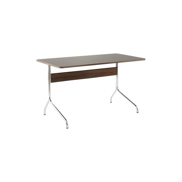 Pavilion AV16 skrivebord, Iron/valnøtt, &Tradition